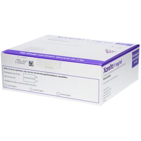 XARELTO 1 mg/ml Gran.z.Susp.-Herstell. ab 4 kg
