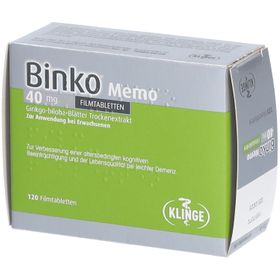 BINKO Memo 40 mg Filmtabletten