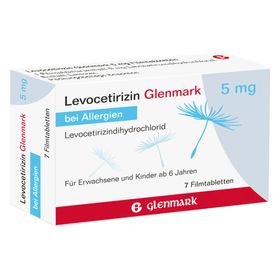 Levocetirizin Glenmark 5 mg