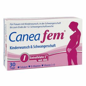 Caneafem 1 Extrafolate-S® + Jod - Kinderwunsch & Schwangerschaft