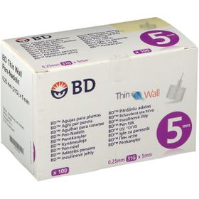 BD Thin Wall Pen-Nadel 5 mm