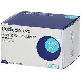 QUETIAPIN Teva 400 mg Retardtabletten