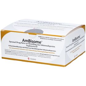 Ambisome Liposomal 50 mg