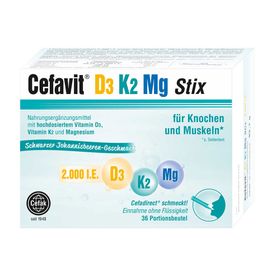 Cefavit D3 K2 Mg 2000 I.E. Stix