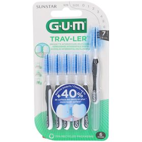 Gum® Trav-Ler Interdentalbürsten ISO7 2,6 mm – Antibakterieller Schutz