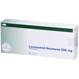 LACOSAMID Heumann 200 mg Filmtabletten