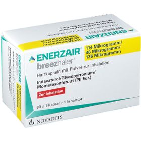 Enerzair® Breezhaler® 114 Mikrogramm/46 Mikrogramm/136 Mikrogramm