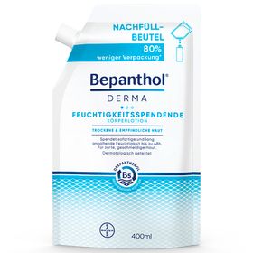 Bepanthol® DERMA Feuchtigkeitsspendende Körperlotion, Köperpflege für empfindliche und trockene Haut, dermatologisch getestete Feuchtigkeitscreme mit Dexpanthenol