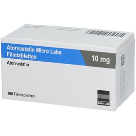 ATORVASTATIN Micro Labs 10 mg Filmtabletten