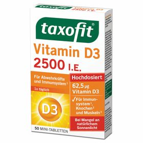 taxofit® Vitamin D3 2500 I.E.