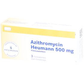 AZITHROMYCIN Heumann 500 mg Filmtabletten