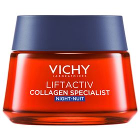 Vichy LIFTACTIV Collagen Specialist Nacht + VICHY Liftactiv Nacht Tiegel 15ml GRATIS