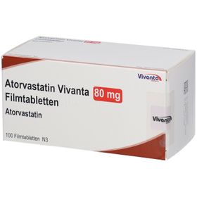 ATORVASTATIN Vivanta 80 mg Filmtabletten