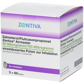 Salmeterol/Fluticasonpropionat Zen.Air.50/100 µg