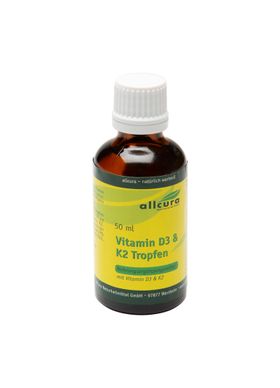 allcura Vitamin D3 + K2 Tropfen