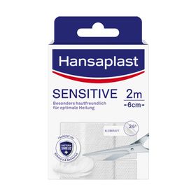 Hansaplast Sensitive Pflaster 2 m x 6 cm