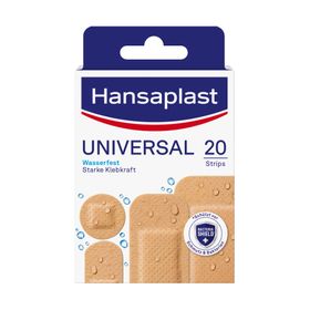 Hansaplast Universal Strips - Jetzt 20% sparen mit dem Code "pflaster20"