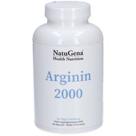 NatuGena Arginin 2000 – Hochdosiertes Arginin & Citrullin