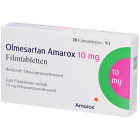OLMESARTAN Amarox 10 mg Filmtabletten