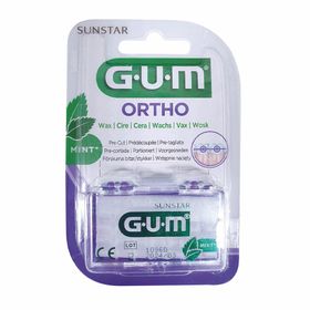 GUM® Ortho Wachs Mint