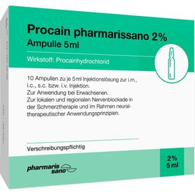 PROCAIN pharmarissano 2% Inj.-Lsg.Ampullen 5 ml