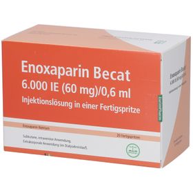 Enoxaparin Becat 6.000 I.E.