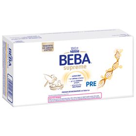 Nestlé BEBA® SUPREME Pre Anfangsmilch, Portionsflaschen