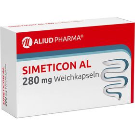 Simeticon AL 280 mg Weichkapseln bei Blähungen
