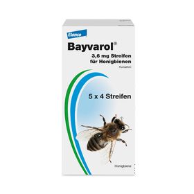  Bayvarol Streifen für Honigbienen zur Bekämpfung von Varroa-Milben im Bienenstock
