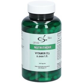 green line NUTRITHEKE Vitamin D3 2000 I.E.