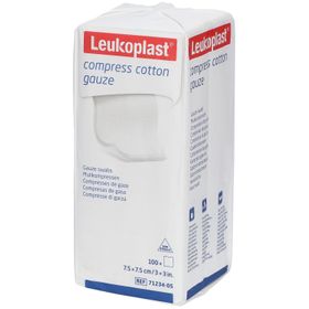 Leukoplast® compress cotton gauze 7,5 cm x 7,5 cm
