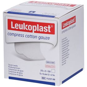 Leukoplast® compress Cotton Gauze 5x5cm steril 8f