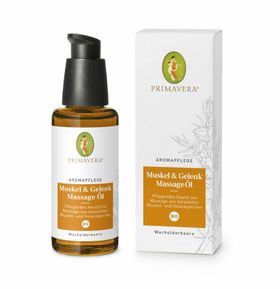 PRIMAVERA® Aromapflege Muskel & Gelenk Massage Öl BIO