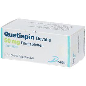 QUETIAPIN Devatis 50 mg Filmtabletten