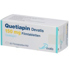QUETIAPIN Devatis 150 mg Filmtabletten