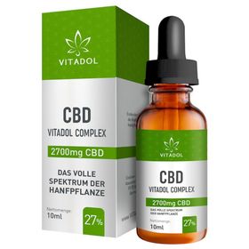 CBD27% Bio Hanfextrakt Öl - Vitadol Complex