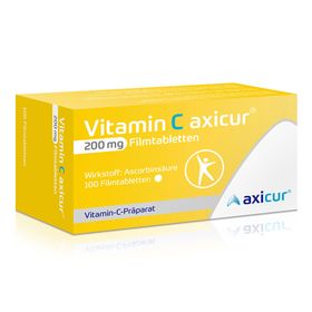 Vitamin C axicur® 200 mg Filmtabletten