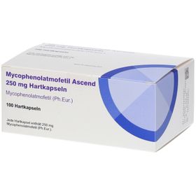 Mycophenolatmofetil Ascend 250 mg
