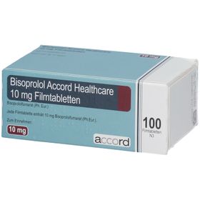 BISOPROLOL Accord Healthcare 10 mg Filmtabletten