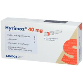 HYRIMOZ 40 mg/0,8 ml Inj.-Lösung im Fertigpen