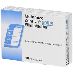 METAMIZOL Zentiva 500 mg Filmtabletten