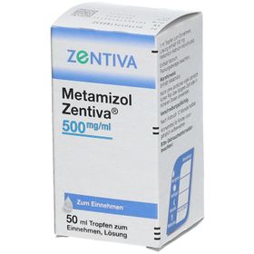 METAMIZOL Zentiva 500 mg/ml Tropf.z.Einnehmen Lsg.