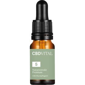 CBD VITAL CBD Naturextrakt PREMIUM Öl 5%