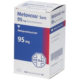 METOHEXAL Succ 95 mg Retardtabletten Dose