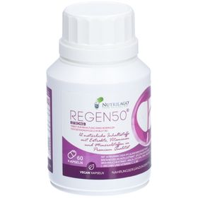 Nutrilago® REGEN50 STRONG -PROSTATA, MÄNNERGESUNDHEIT, LIBIDO, Komplex-Reich an Beta-Sitosterol uvm.