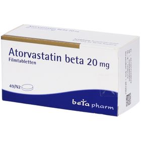 ATORVASTATIN beta 20 mg Filmtabletten
