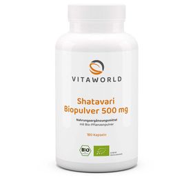 Shatavari Biopulver 500 mg