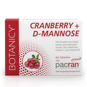 BOTANICY Cranberry + D-Mannose