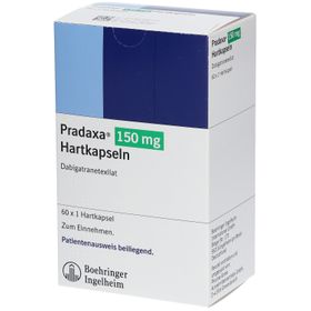 PRADAXA 150 mg Hartkapseln