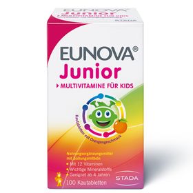 Eunova® Junior Kautabletten Multivitamine für Kids